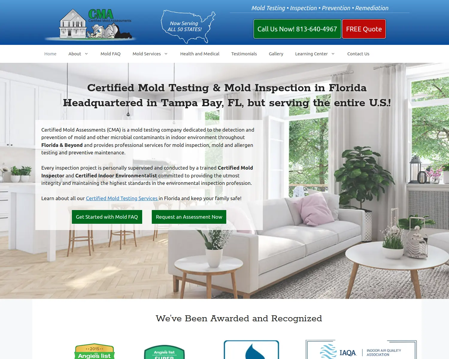 certifiedmoldassessments.com