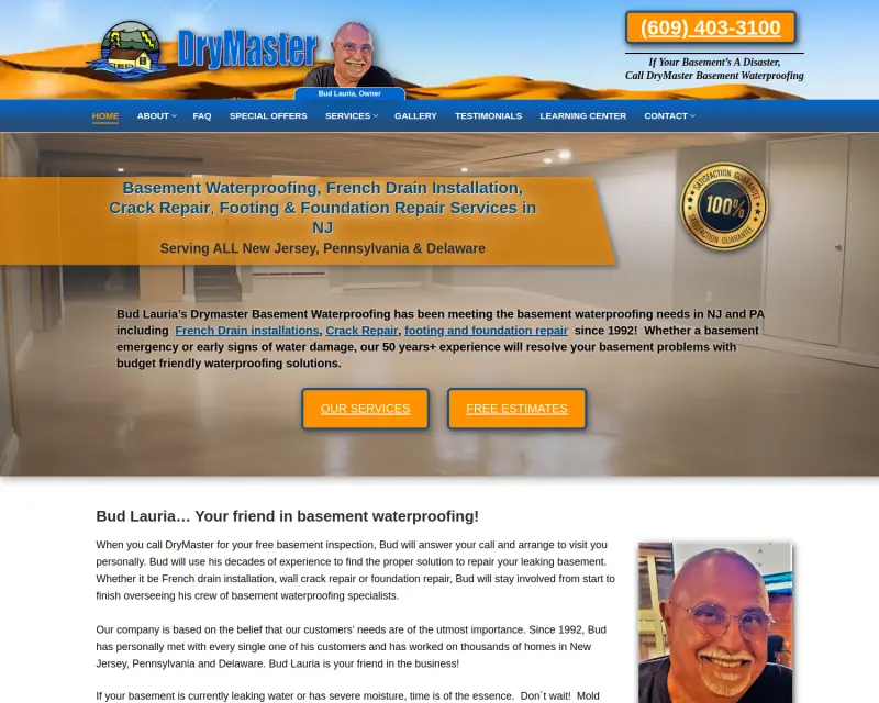 drymasterwaterproofing.com